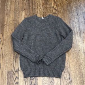 Muji alpaca sweater